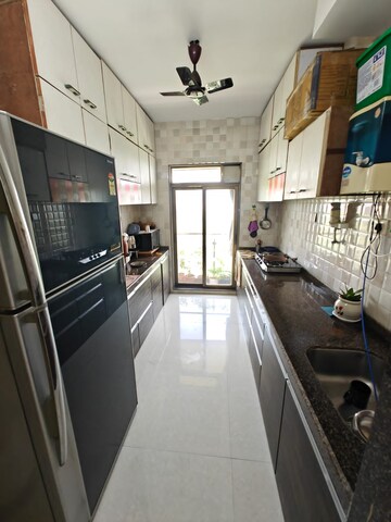 Kitchen in 2 BHK Apartment at Trishul Symphony, Kharghar – for Rent