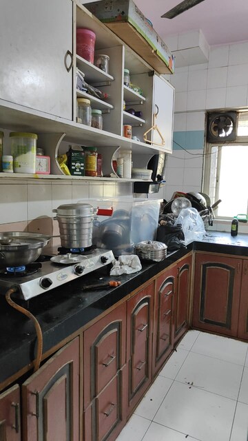 Kitchen in 2 BHK Apartment at Seawoods – for Sale