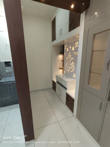 Staircase in 3 BHK Independent House at Jankipuram Extension – for Sale