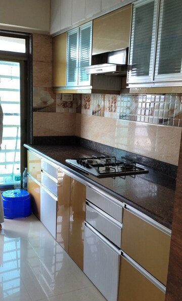 Kitchen in 2 BHK Apartment at Sai Crystal, Kharghar – for Sale