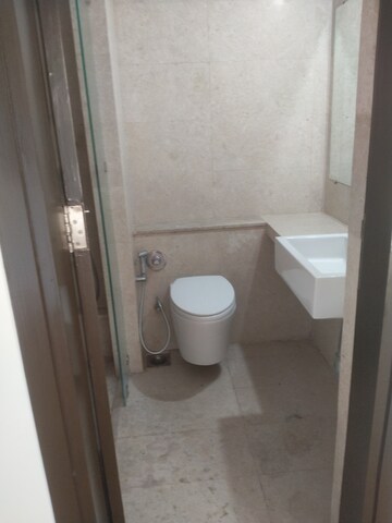 Bathroom in 1 BHK Apartment at Ani Anu Sri Balaji Enclave, Malad West – for Rent