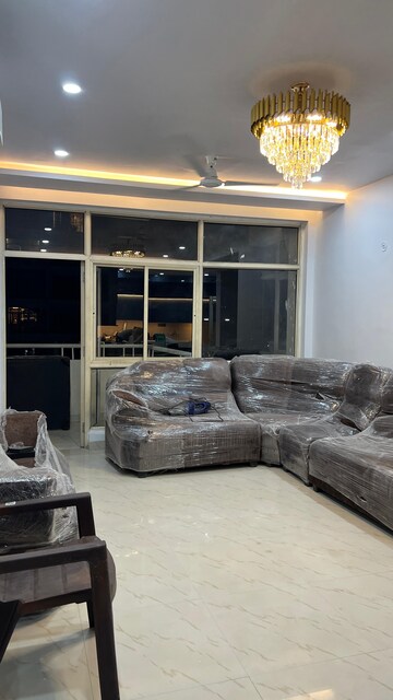 Living Room in 2 BHK Apartment at Gomti Nagar – for Rent