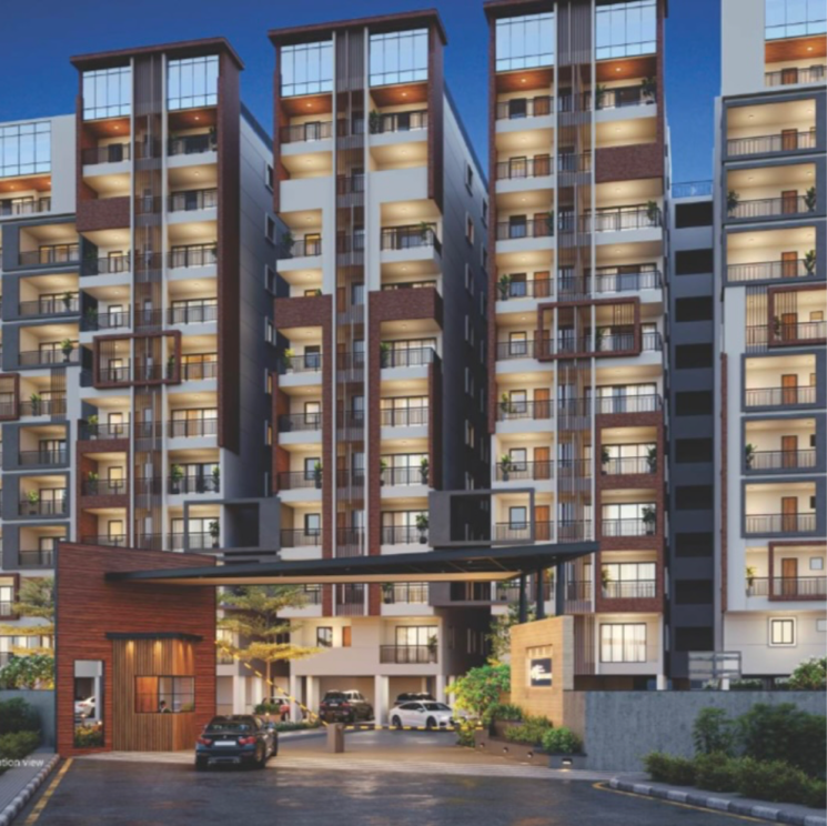 Exterior View, attapur 3 Bedroom 1750 Sq.Ft. Apartment In Attapur Hyderabad 8287038