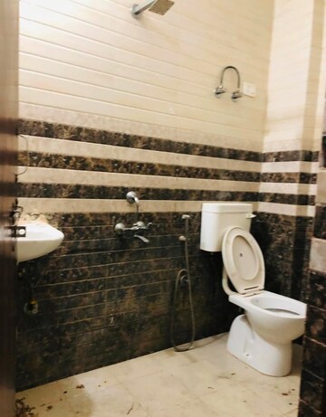 Bathroom in 1 RK Builder Floor at Saket – for Rent