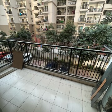 Balcony in 3 BHK Apartment at Skytech Matrott, Sector 76 – for Rent