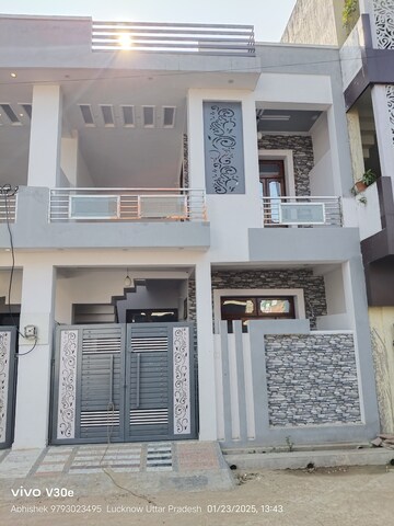 Floor Plan in 3 BHK Independent House at Jankipuram Extension – for Sale