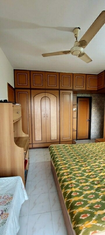 Bedroom in 2 BHK Apartment at Vasant Garden, Mulund West – for Sale