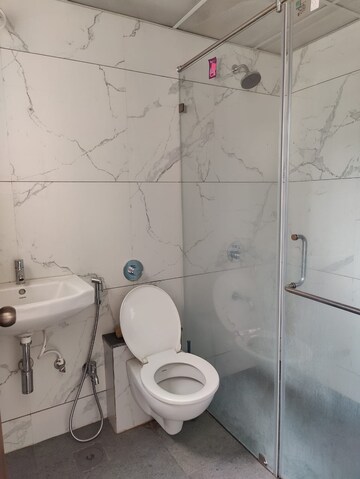 Bathroom in 3 BHK Apartment at Abhilasha Hermes Paras 3, Kalyani Nagar – for Rent