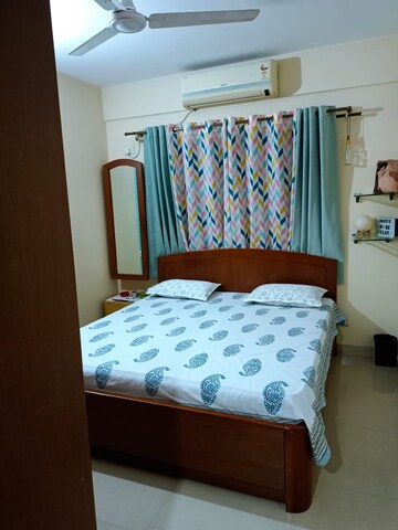 Bedroom in 2 BHK Apartment at Brahma Suncity, Wadgaon Sheri – for Rent