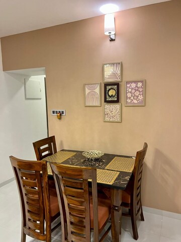 Living Room in 2 BHK Apartment at Bramhacorp The Collection, Kalyani Nagar – for Rent