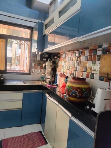 Kitchen in 1 BHK Apartment at Sai Shweta Residency, Mira Road – for Rent