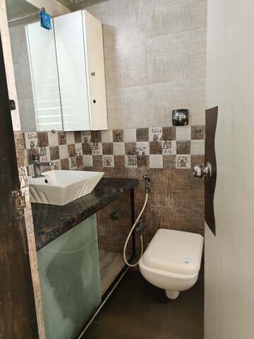 Bathroom in 2 BHK Apartment at Deep Apartment Andheri, Andheri West – for Rent