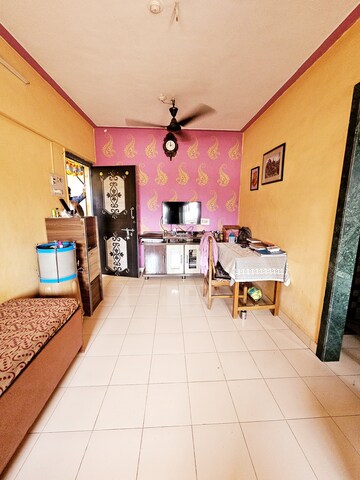 Living Room in 1 BHK Apartment at Dedhia Golden Park II, Kalyan West – for Sale