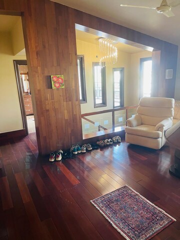 Living Room in 4 BHK Apartment at Cooke Town – for Sale