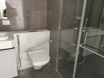 Bathroom in 5 BHK Apartment at Rustomjee Crown, Prabhadevi – for Rent