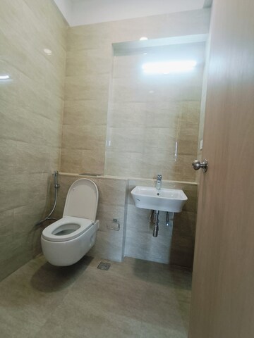 Bathroom in 3 BHK Apartment at Adani Ten BKC, Bandra East – for Rent