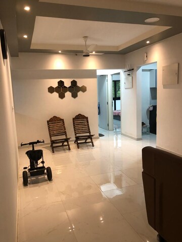 Living Room in 3 BHK Apartment at Runwal Gardens, Dombivli East – for Rent