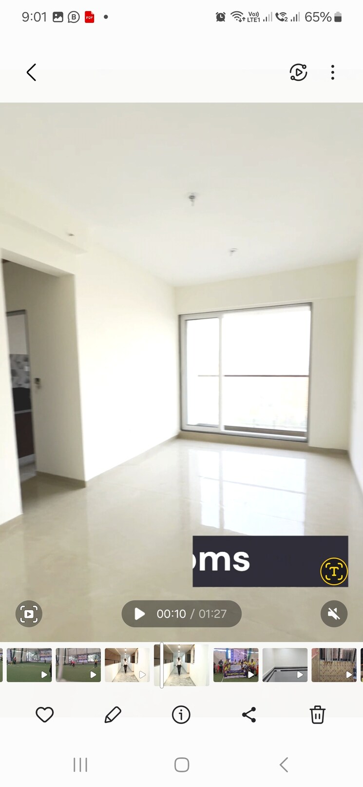 Room, midc colony 2 Bedroom 655 Sq.Ft. Apartment In Midc Colony Thane 8287391