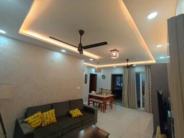 Living Room in 2 BHK Apartment at Ramky One Karnival, Electronic City Phase I – for Rent