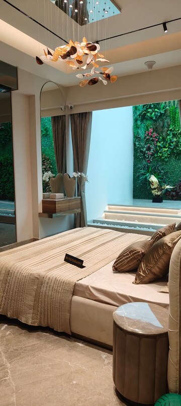 Bedroom in 2 BHK Apartment at Chandak Cornerstone, Worli – for Rent