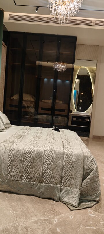 Bedroom in 2 BHK Apartment at Chandak Cornerstone, Worli – for Rent