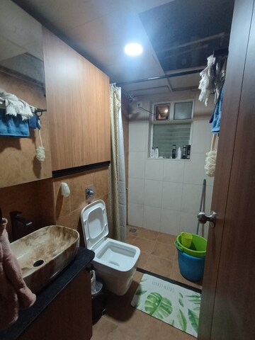 Bathroom in 2 BHK Apartment at Ramky One Karnival, Electronic City Phase I – for Rent