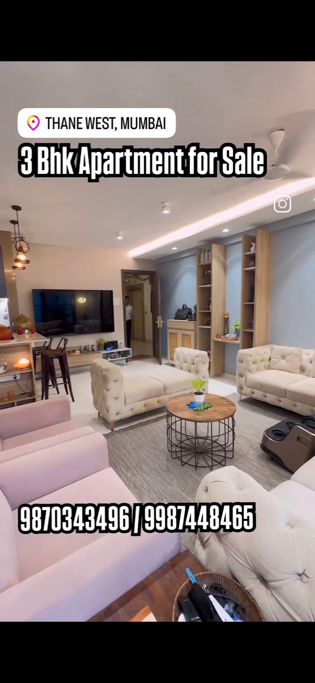 3 BHK + Extra Room Apartment For Sale in Neelkanth Greens