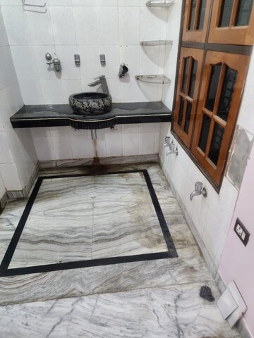 Kitchen in 3 BHK Builder Floor at Jankipuram – for Rent