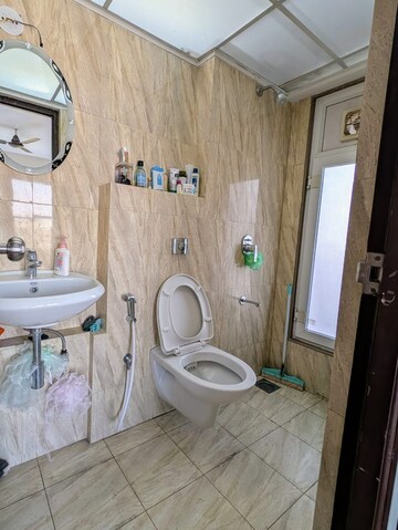 Bathroom in 2 BHK Apartment at Raghav One45, Kurla – for Rent