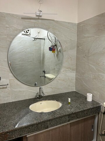 Bathroom in 3 BHK Builder Floor at Ansal Palam Triangle, Palam Vihar Extension – for Rent