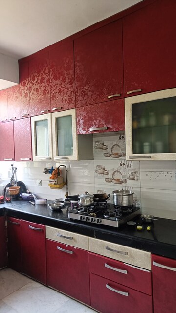 Kitchen in 3 BHK Apartment at Aravali Hills, Sector 56 – for Rent