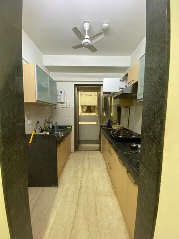 Kitchen in 2 BHK Apartment at Shree Sai D N Nagar Dwarka CHS, Andheri West – for Sale
