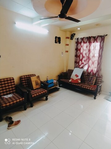 Living Room in 2 BHK Apartment at Kakade Park, Chinchwad – for Rent