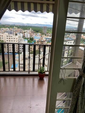 Balcony in 2 BHK Apartment at Nakshatra I Land, Moshi – for Rent
