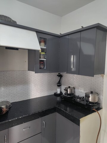 Kitchen in 1 BHK Apartment at VVIP Nest, Raj Nagar Extension – for Rent