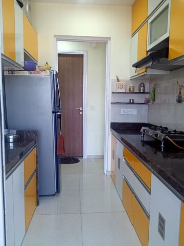 Kitchen in 2 BHK Apartment at Narang Rozanne by Courtyard, Pokhran Road No 2 – for Rent
