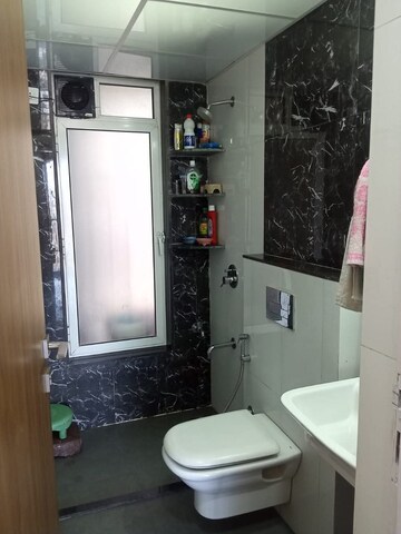Bathroom in 2 BHK Apartment at Narang Rozanne by Courtyard, Pokhran Road No 2 – for Rent
