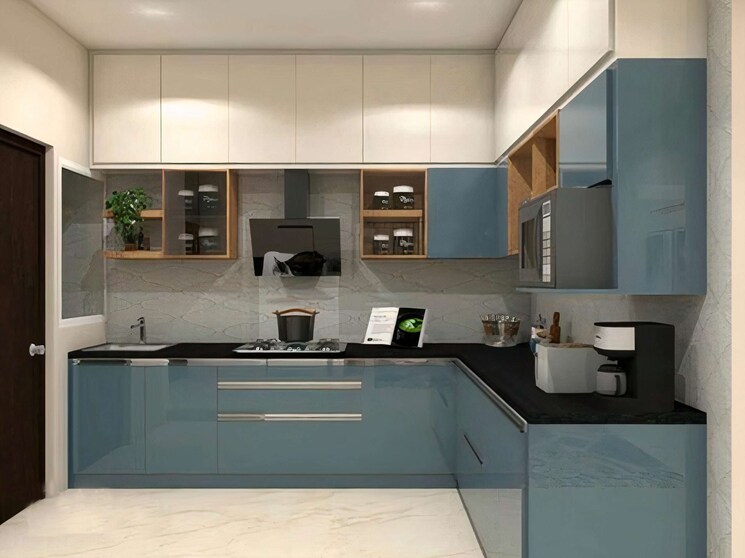 Kitchen, dlf-vibhuti-khand 2 Bedroom 1412 Sq.Ft. Builder Floor In Gomti Nagar Lucknow 8287686