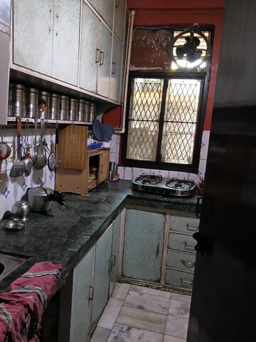Kitchen in 2 BHK Builder Floor at Shalimar Apartments Shalimar Garden, Shalimar Garden – for Sale