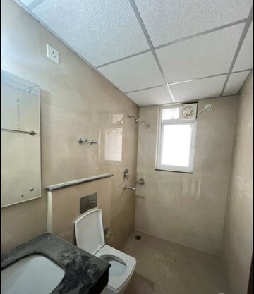 Bathroom in 3 BHK Apartment at Rishita Manhattan, Gomti Nagar – for Rent