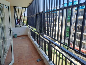 Balcony in 2 BHK Builder Floor at GTM The Capital, Aman Vihar – for Rent