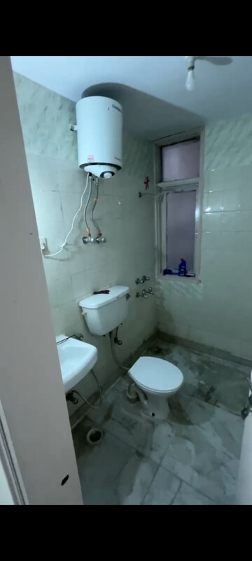 Bathroom in 3 BHK Apartment at Shree Ganesh Apartments CGHS, Sector 45 – for Rent