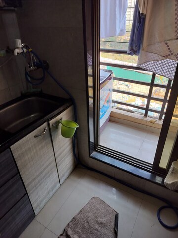Staircase in 2 BHK Apartment at SKD Pinnacolo, Mira Road – for Rent