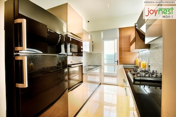 Kitchen in 3 BHK Apartment at International Airport Road – for Sale
