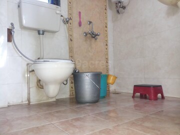 Bathroom in 2 BHK Apartment at Sai Pride Kamothe, Kamothe – for Rent