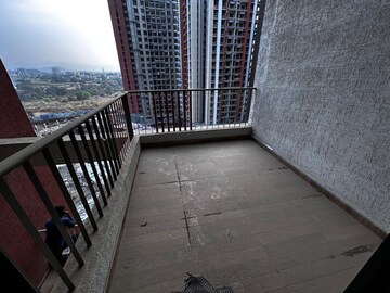 Balcony in 3 BHK Apartment at Shapoorji Pallonji Sensorium, Hinjewadi – for Rent