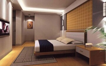 Living Room in 2 BHK Apartment at Paradise Lifespaces Sai World City, New Panvel – for Rent