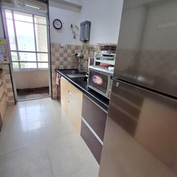 Balcony in 3 BHK Apartment at Aspen Park, Sonawala Industry Estate – for Rent