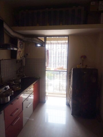 Kitchen in 1 BHK Apartment at New Mhada Complex, Mira Road – for Rent