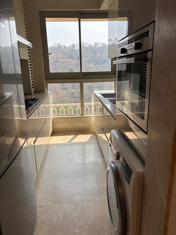Balcony in 2 BHK Apartment at Castle Rock, Powai – for Rent